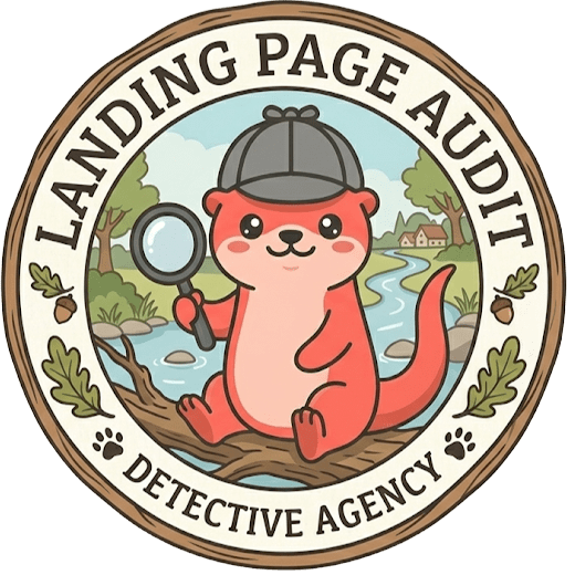 Landing Page Audit Detective Agency